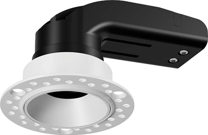 8W LED užglaistomas šviestuvas, baltas, 3000K, 25299