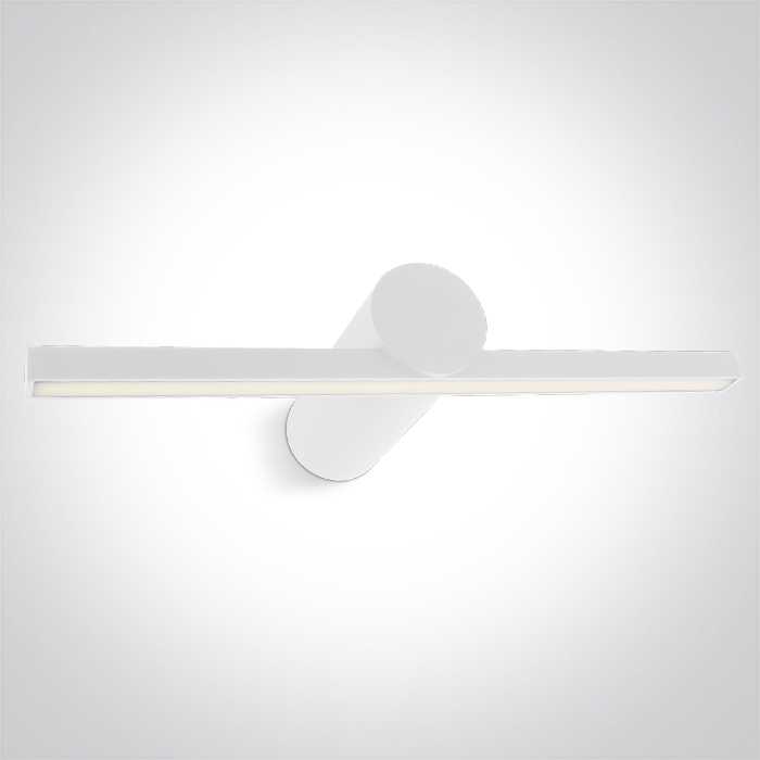 8W LED veidrodžio šviestuvas, baltas, 3000/3500/4000K, IP44, 38108N/W/V