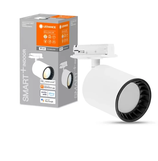 Ledvance Smart 8W šviestuvas į bėgelius SMART+, baltas, 3000-6500K, dimeriuojamas