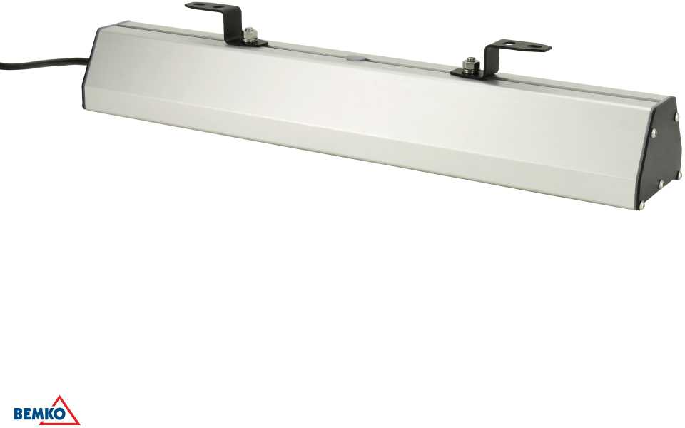 90W LED linijinis pramoninis šviestuvas MASTER PROFESSIONAL, anoduoto aliuminio sp., 4000K, IP65