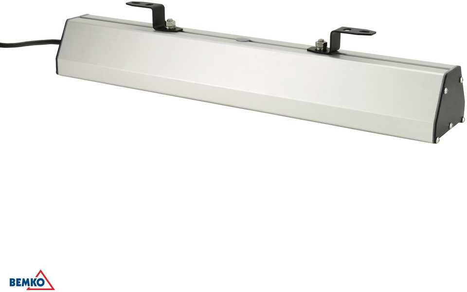 90W LED linijinis pramoninis šviestuvas MASTER PROFESSIONAL, anoduoto aliuminio sp., 4000K, IP65