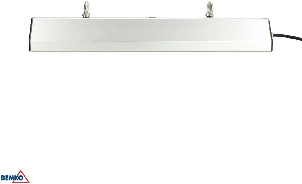 90W LED linijinis pramoninis šviestuvas MASTER PROFESSIONAL, anoduoto aliuminio sp., 4000K, IP65