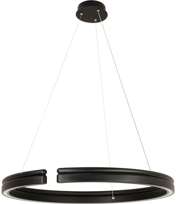 90W LED pakabinamas šviestuvas, šviečia į viršų ir į apačią, juodas, 2700/3000K, dimeriuojamas, 26166