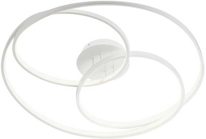 92W LED paviršinis lubinis šviestuvas CENTRIX, baltas, 3000K