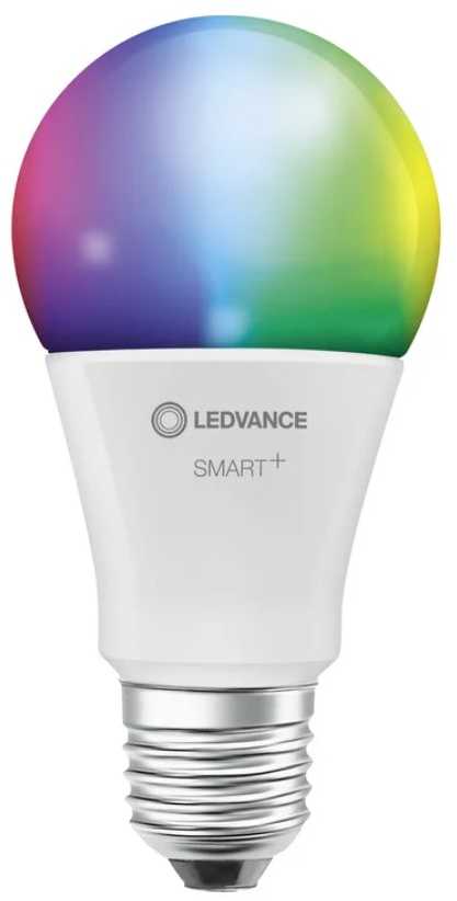 Ledvance 9,5W LED lemputė SMART WiFi, E27, RGBW, A60, 220°, dimeriuojama
