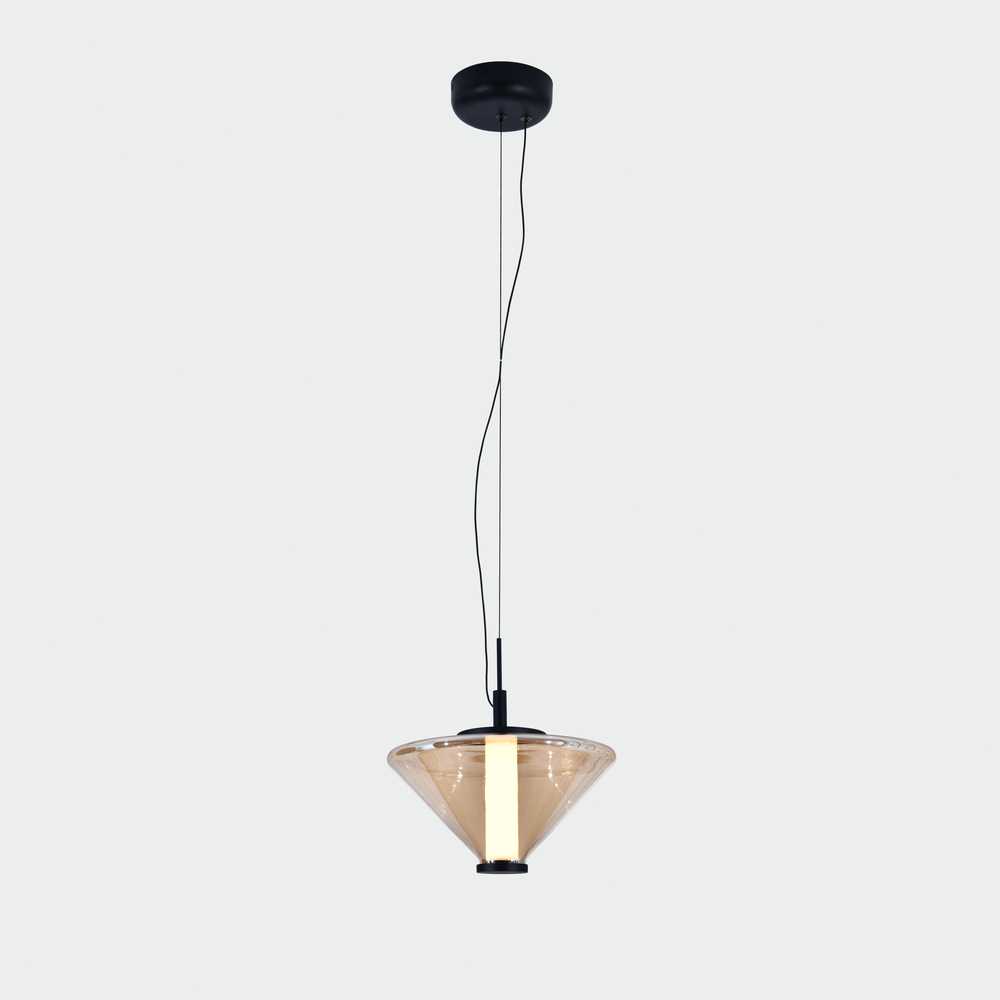 9,5W LED pakabinamas šviestuvas YARA, gintaro sp., 2700K, C4012090AB