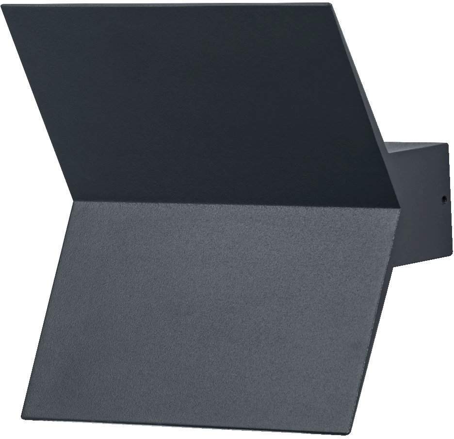 Sieninis šviestuvas 9,5W LED sieninis lauko šviestuvas ENDURA STYLE BAT, tamsiai pilkas, 3000K, IP44