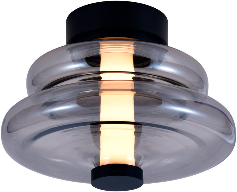 9,5W LED sieninis šviestuvas SIRA, pilkos/dūmų sp., 2700K, A4013090FU