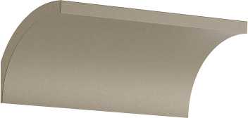 9,5W LED sieninis šviestuvas VELAS, rusvas, 2700K, 01-4251