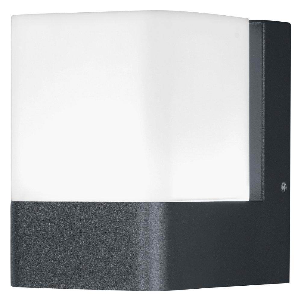 Sieninis šviestuvas Ledvance 9,5W LED šviestuvas SMART+ WIFI CUBE, tamsiai pilkas, 3000K, reguliuojamos RGB spalvos, 80cm