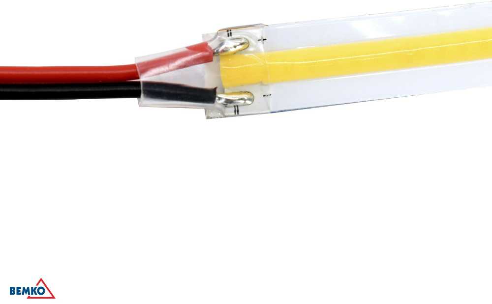 9,5W/m LED COB juosta PREMIUM, 24V, 6500K, 5m ritė