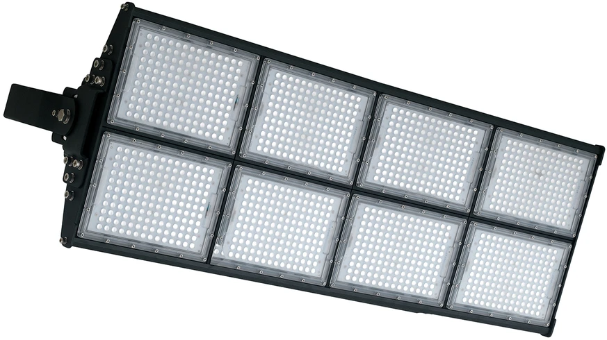 960W LED prožektorius MASTER, juodas, 5700K, IP65