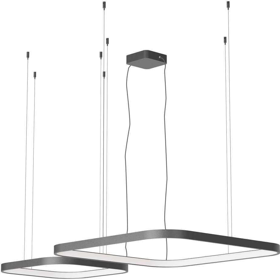 96W LED pakabinamas šviestuvas ORION, juodas, 2700/3000/4000K, dimeriuojamas, 01-3901