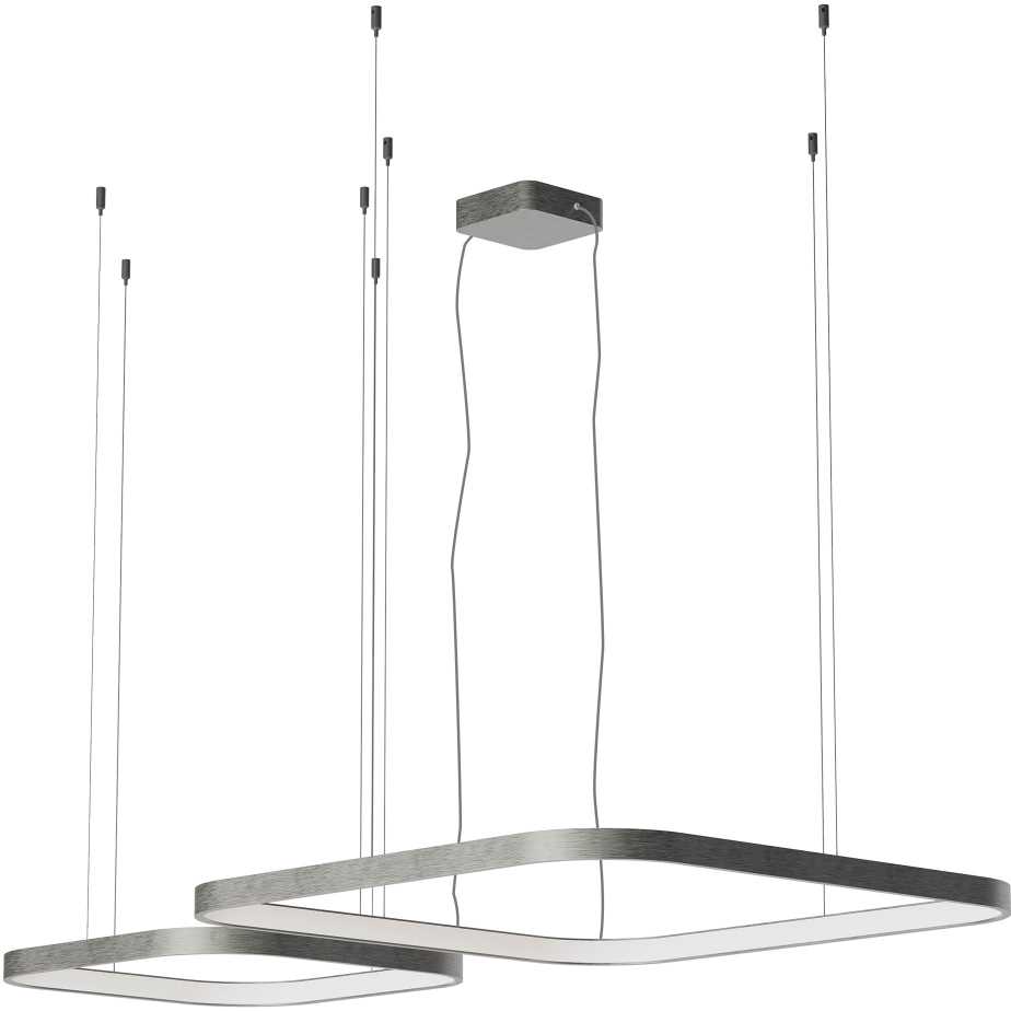 96W LED pakabinamas šviestuvas ORION, nikelio sp., 2700/3000/4000K, dimeriuojamas, 01-3900