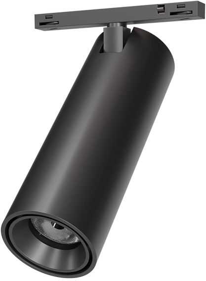 9,6W LED šviestuvas į magnetinius bėgelius XNEO, juodas, 3000K, dimeriuojamas, reguliuojamas