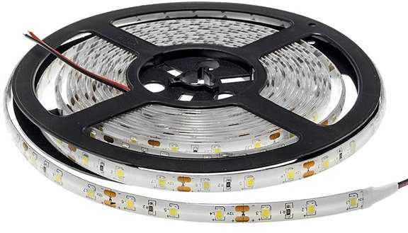 9,6W/m LED juosta, 12V, 4500K, 5m ritė, IP54