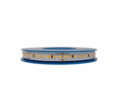 9,6W/m LED juosta LUXSONN, DC 24V, 160 LED/m, 3000K, BRIDGELUX diodai