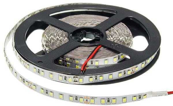 9.6W/m LED juosta OPTONICA, 24V, 4000K, 120 LED/m, 5m ritė