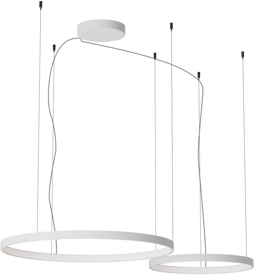 98W LED pakabinamas šviestuvas ORION, baltas, 2700/3000/4000K, dimeriuojamas, 01-3878
