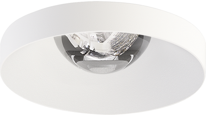 9W įleidžiamas LED šviestuvas PUCK RECESSED M, baltas 4000K