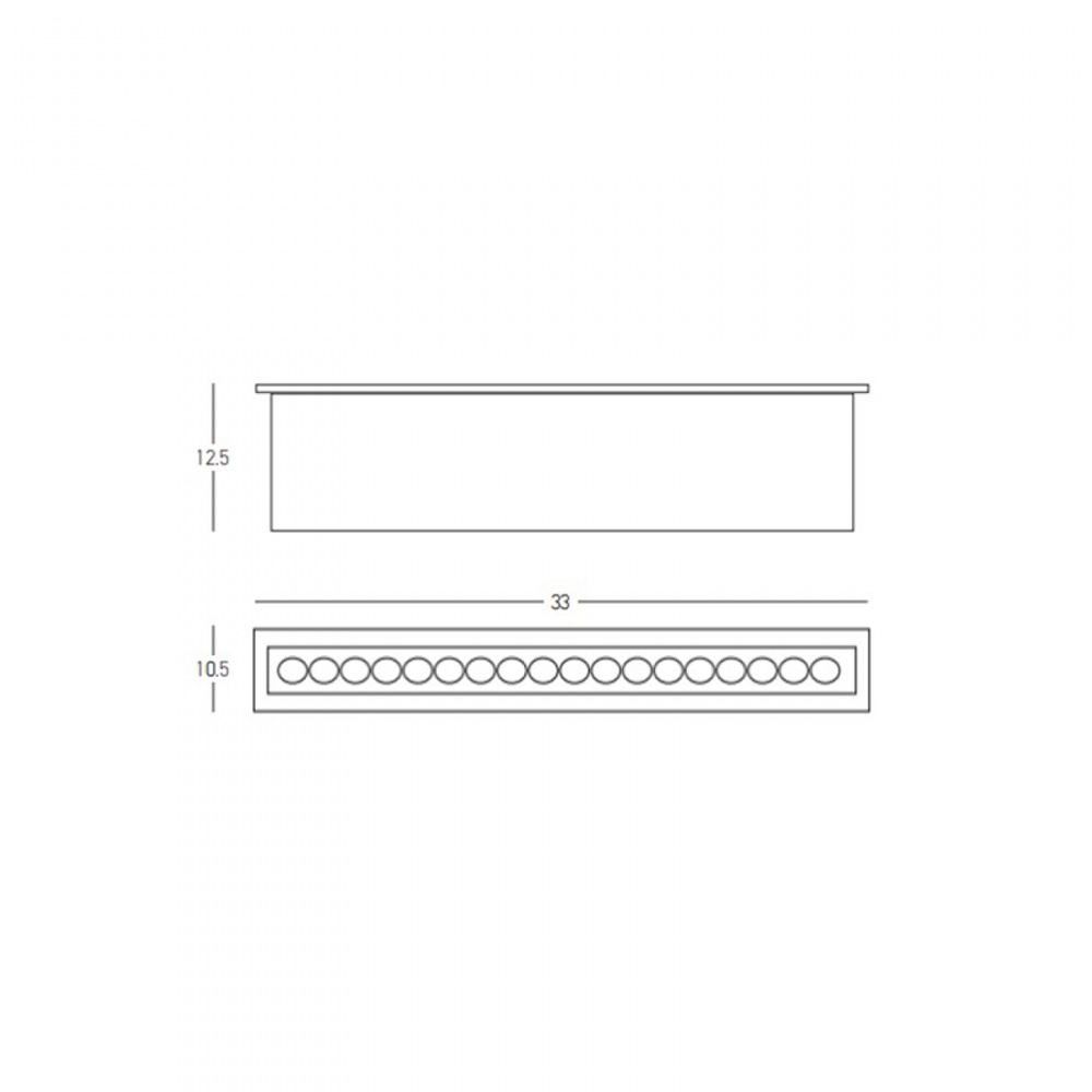 9W LED įleidžiamas į žemę šviestuvas, plieno sp., 3000K, IP67, E365