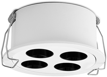 9W LED įleidžiamas šviestuvas INVISIBLE, baltas, 3000K, dimeriuojamas, E3980201BDT