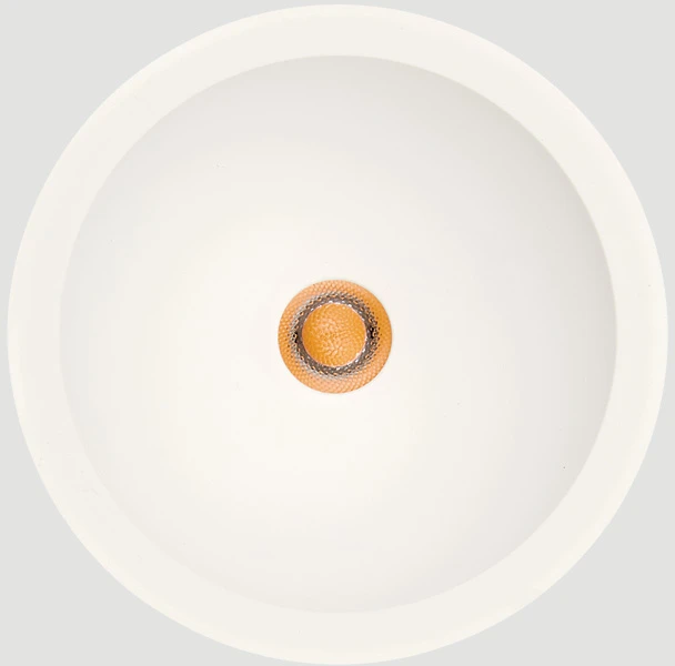 9W LED įleidžiamas šviestuvas, matinės baltos sp., 3000K, IP54, S350