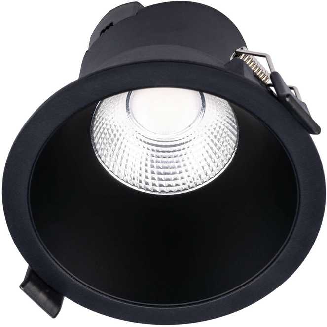 9W LED įleidžiamas šviestuvas PT 09, matinės juodos sp., 3000K, IP44