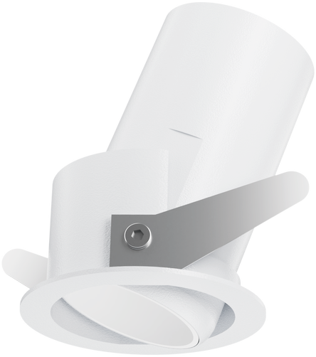 9W LED įleidžiamas šviestuvas QUARK, baltas, 3000K, 344829