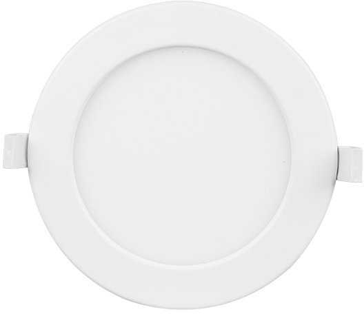 9W LED įmontuojama panelė, apvali, su maitinimo šaltiniu, dimeriuojama, šviesos spalva kintanti nuo 3000 iki 6000