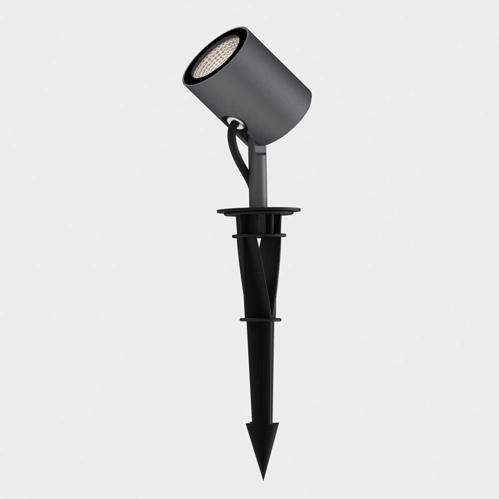9W LED įsmeigiamas lauko šviestuvas NOX, antracito sp., 2700K, IP65, H2092090GR