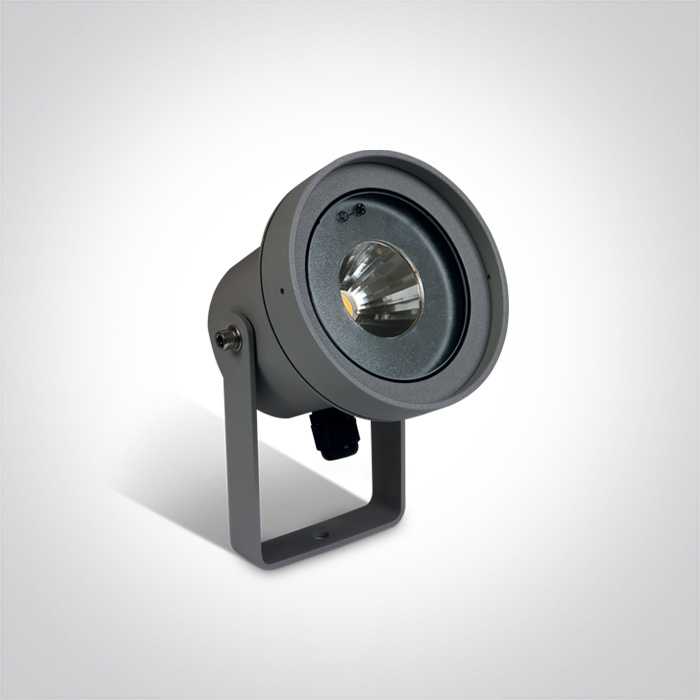 9W LED įsmeigiamas sodo šviestuvas, antracito sp., 3000K, 67196C/AN/W