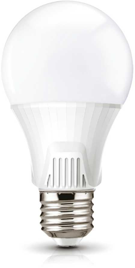 9W LED lemputė, E27, 6500K