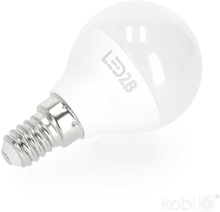9W LED lemputė MB, E14, balta, 6500K, 180°