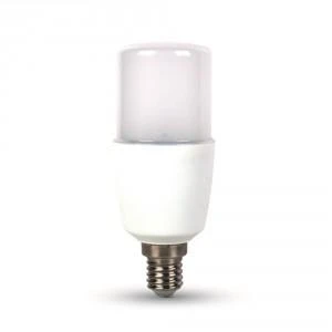 9W LED lemputė V-TAC E14 SMD, T37, 2700K (šiltai balta)