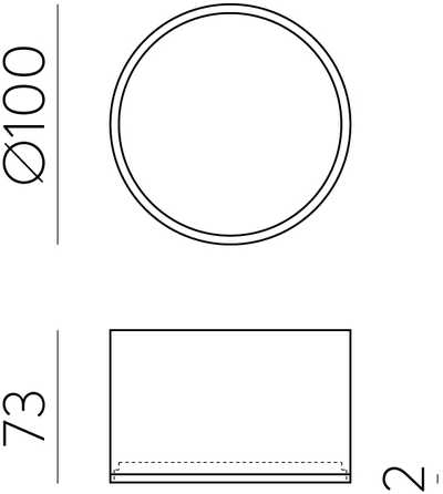 9W LED lubinis šviestuvas ALIS, baltas, 2700/4000K, dimeriuojamas, IP44, P3998070BDP
