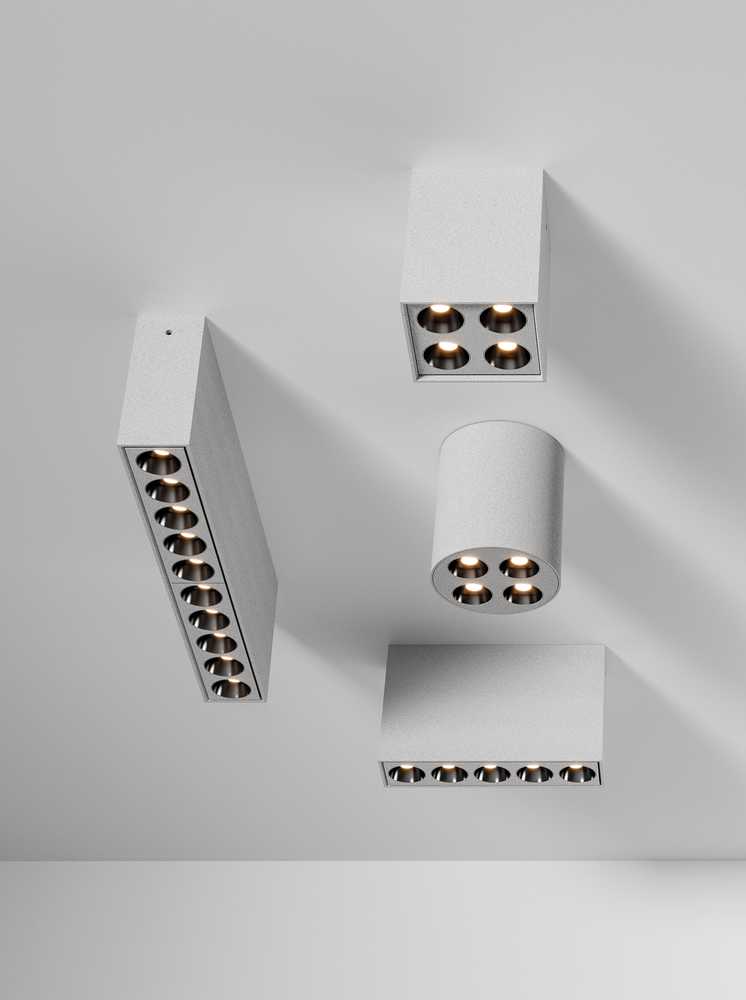 9W LED lubinis šviestuvas INVISIBLE, baltas, 3000K, dimeriuojamas, P3980201BDP