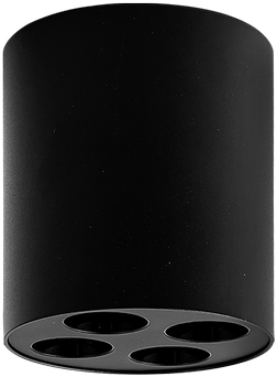 9W LED lubinis šviestuvas INVISIBLE, juodas, 3000K, dimeriuojamas, P3980201NDT