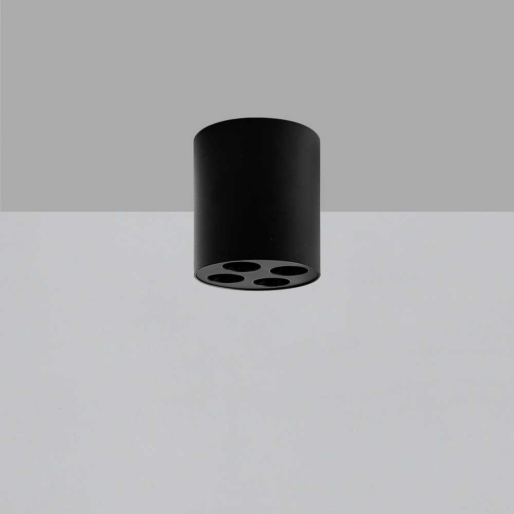 9W LED lubinis šviestuvas INVISIBLE, juodas, 3000K, dimeriuojamas, P3980201NDP