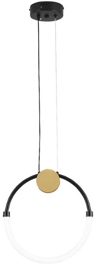 9W LED pakabinamas šviestuvas BRIANA, baltos/juodos/aukso sp., 3000K, 4314700