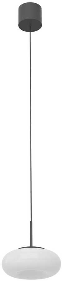 9W LED pakabinamas šviestuvas ETHOS, juodos/baltos sp., 2700/3000K, dimeriuojamas, 01-4676