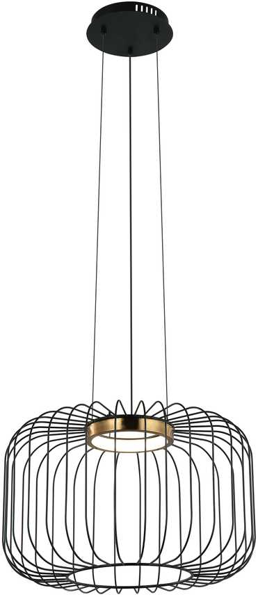9W LED pakabinamas šviestuvas IGOR, bronzos/juodos sp., 3000K, 4303700