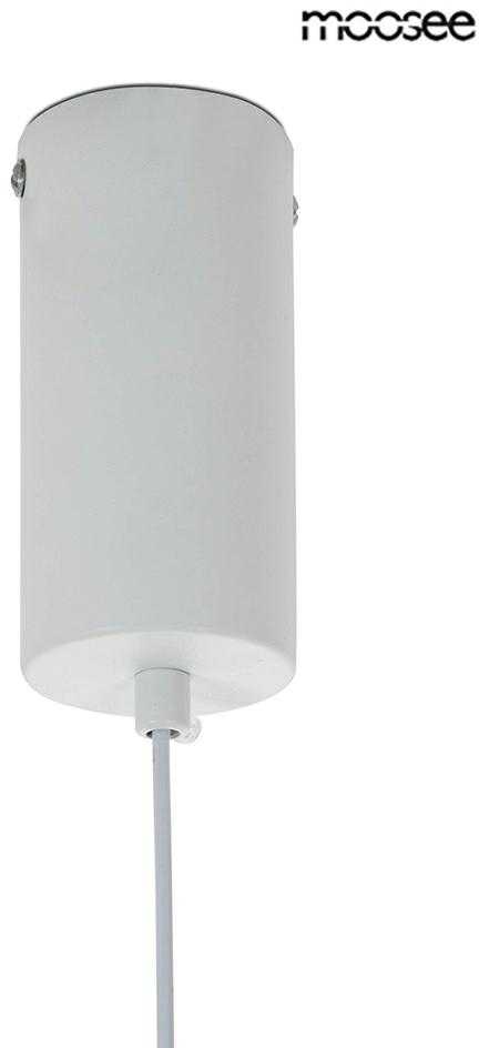 9W LED pakabinamas šviestuvas OMBRE 80, baltas, 3000K