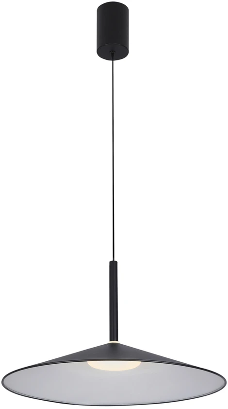 9W LED pakabinamas šviestuvas SARDENA, juodas, 3000/4000/6000K