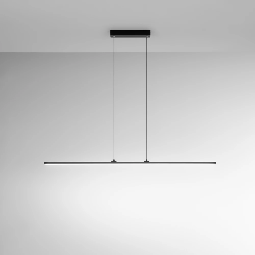 9W LED pakabinamas šviestuvas SHANGHAI, juodas, 3000K