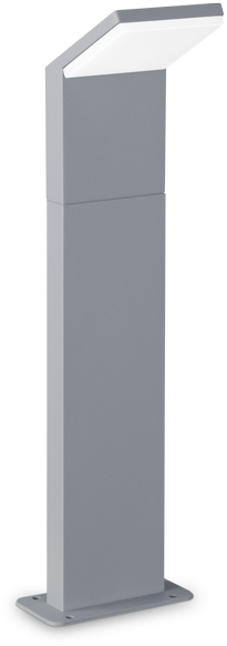8,5W LED pastatomas lauko šviestuvas STYLE, pilkas, 3000K, IP54, 322551