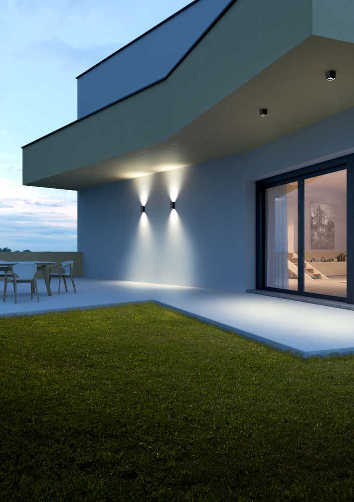 9W LED paviršinis lauko šviestuvas HUB, tamsiai rudas, 3000K, IP54, 90230