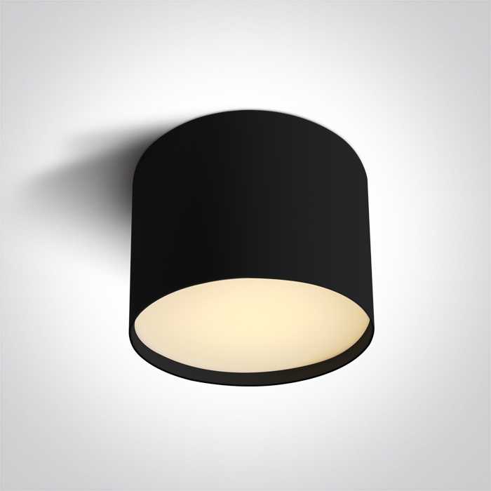 Lubinis šviestuvas 9W LED paviršinis šviestuvas, juodas, 3000/4000/5000K, 12109M/B/V