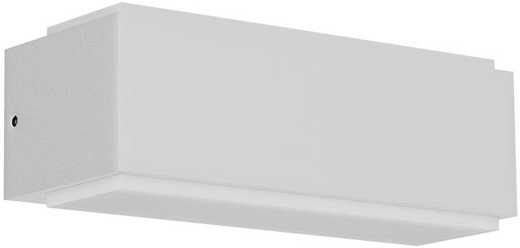 Sieninis šviestuvas 9W LED sieninis lauko šviestuvas DASH, baltas, 3000K, IP65, 90399