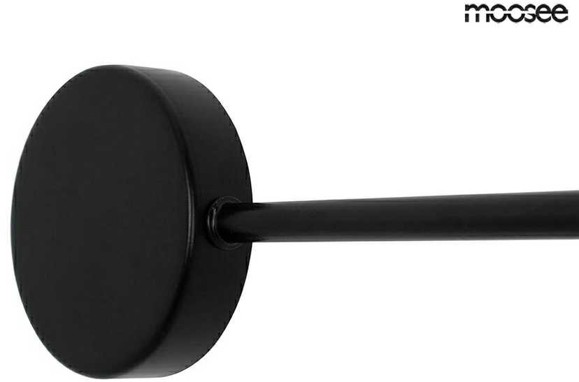 9W LED sieninis šviestuvas SHADOW 2 CLOSE, juodas, 3000K